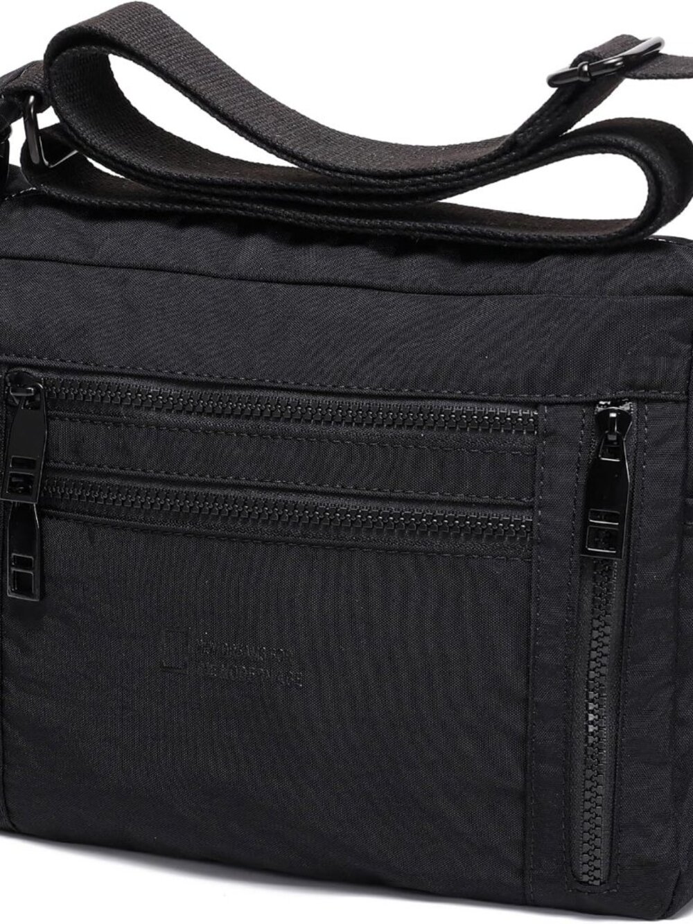 Nylon Crossbody Bags for Women Multi Pocket Cross Body Purse